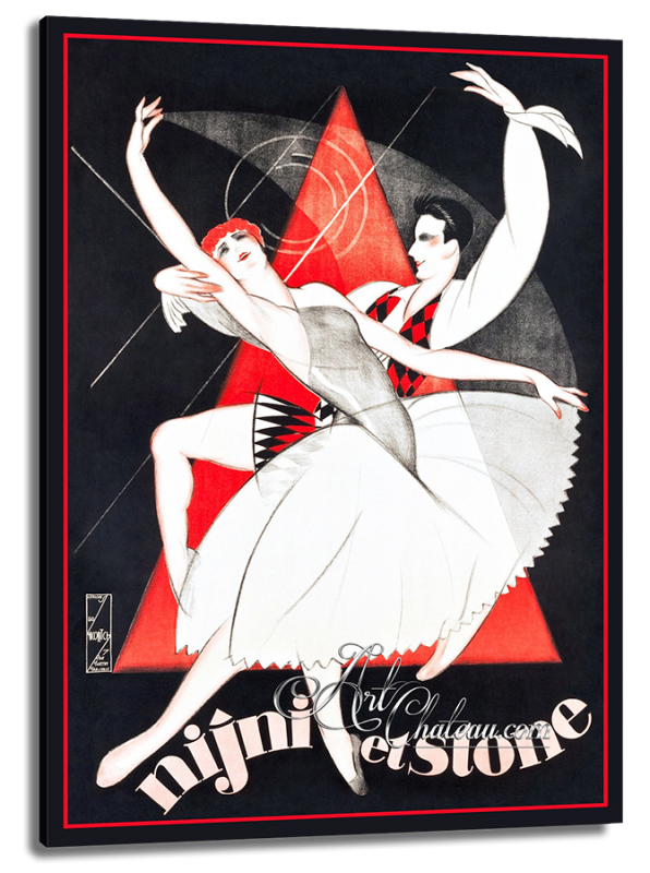 French Ballet Poster, featuring Bentley Stone