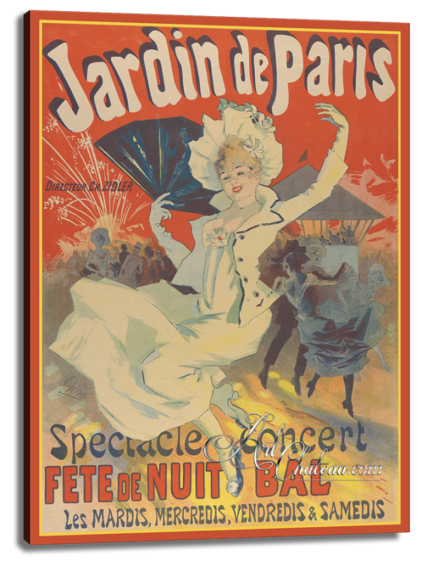 Vintage Style Art Poster, after Jules Cheret