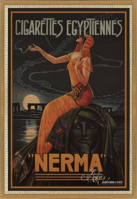 Vintage French Style Art Poster, after Gaspar Camps