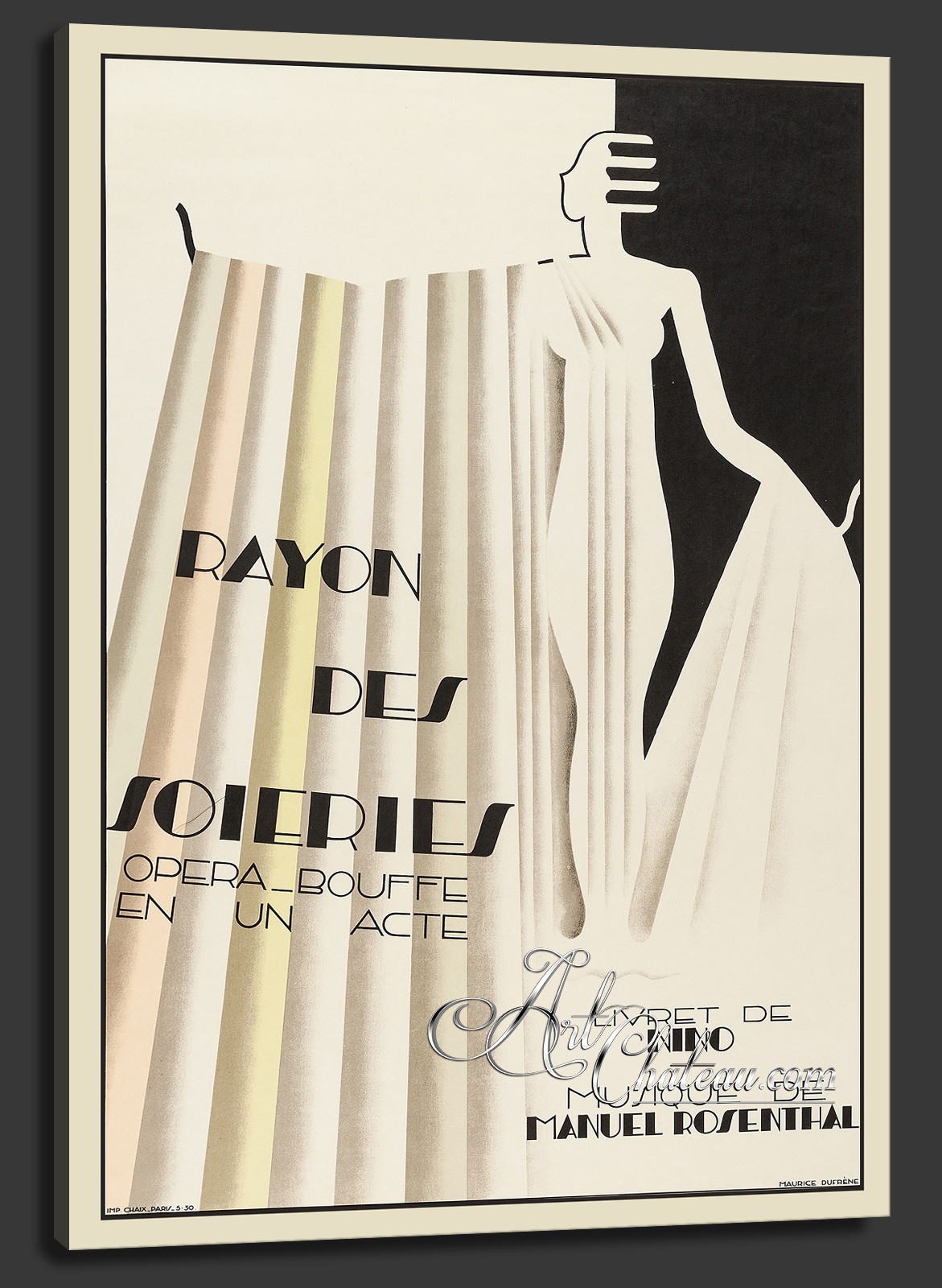 Vintage Opera Poster, after Maurice Dufrene