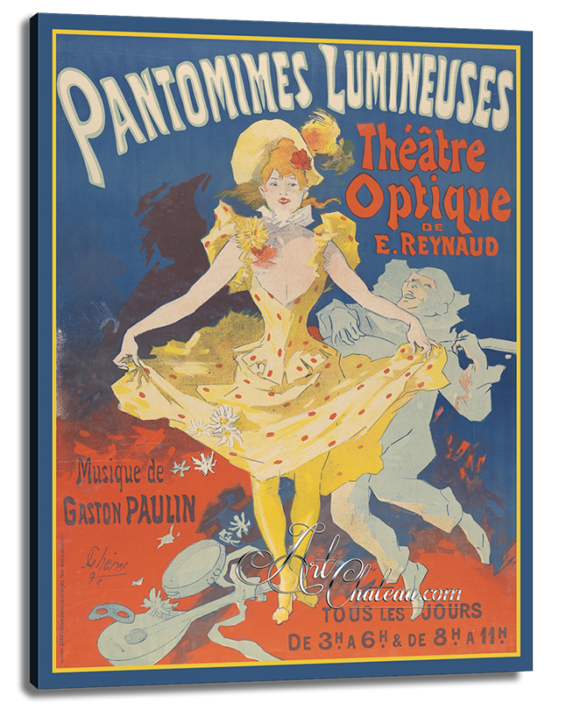 Vintage French Poster, after Jules Cheret 