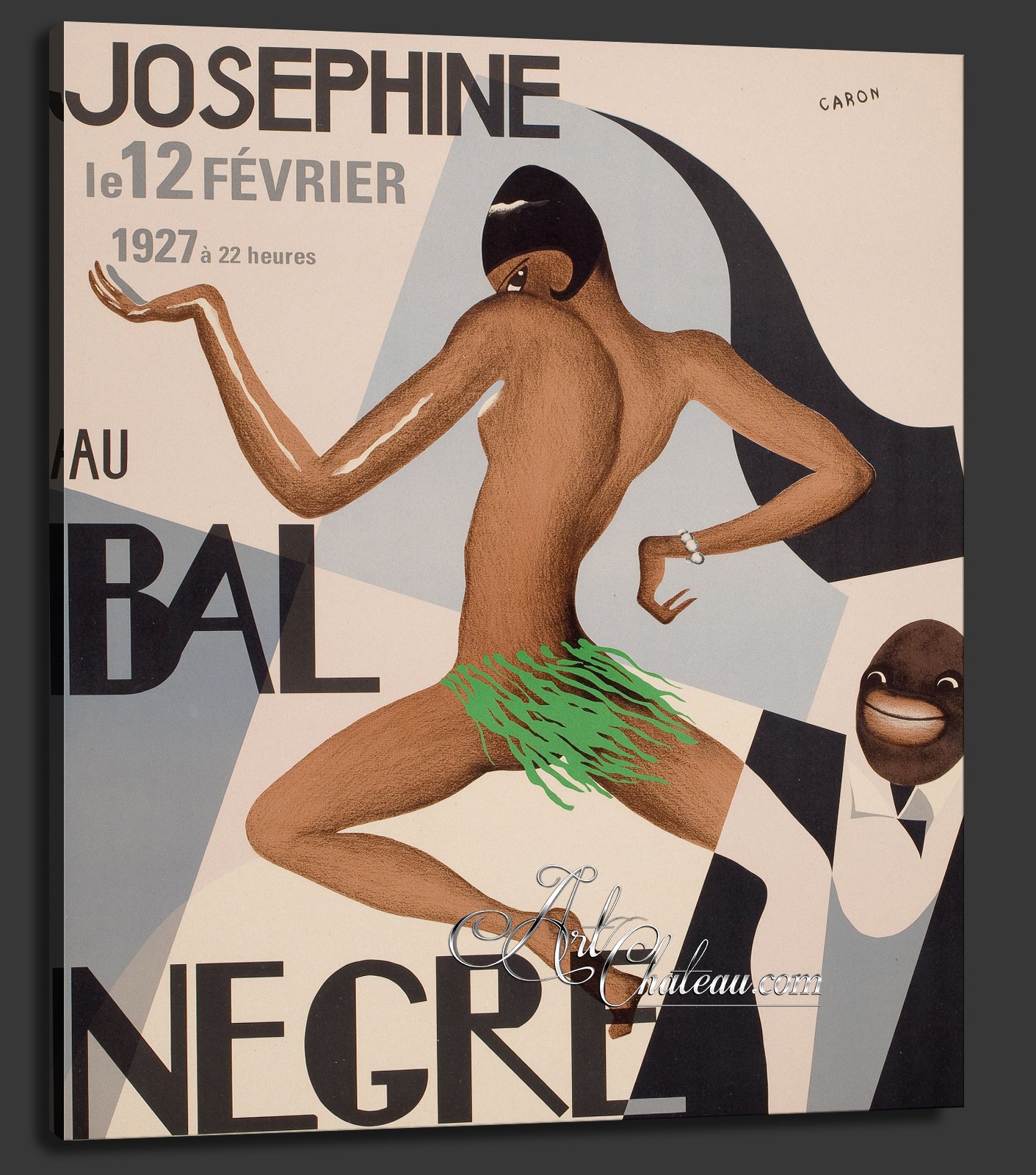 Vintage Style Poster of Josephine Baker, after Paul Colin