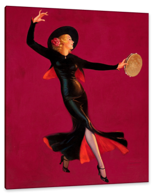 Tambourine Dancer, c.1937, Oil on Canvas