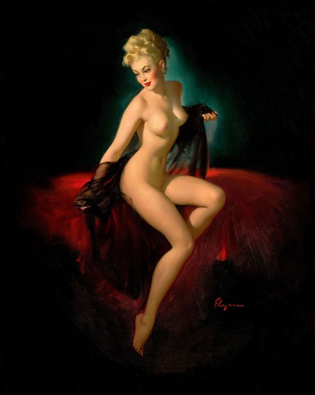 Vision of Beauty, c.1947, Oil on Canvas
