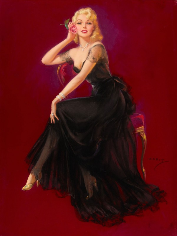 Pamela, c.1950, Oil on Canvas