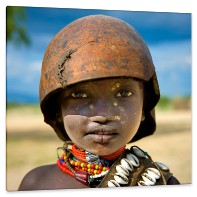 Erbore Child in the Omo Valley, Ethiopia, c.2009, On Photographic Paper