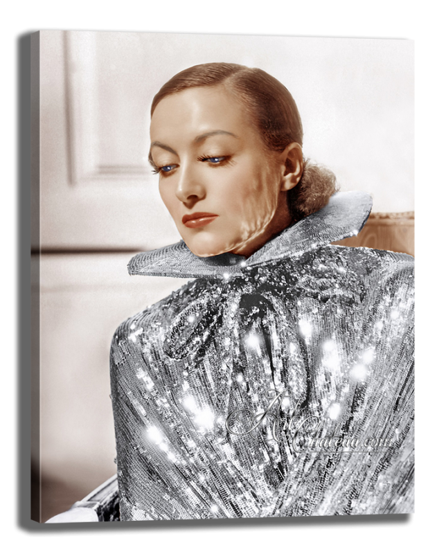 Hollywood Regency Photograph of Joan Crawford