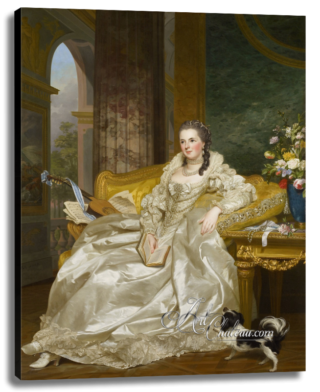 The Comtesse d'Egmont Pignatelli, after Alexander Roslin