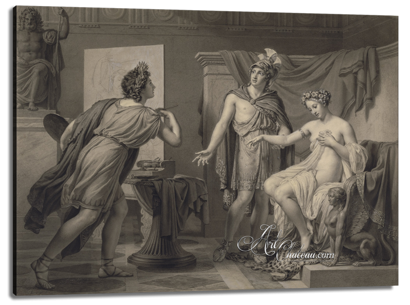 Alexander Ceding Campaspe to Apelles, after Jerome-Martin Langlois