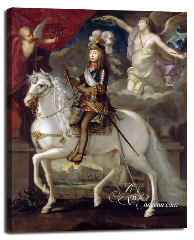 Louis XIV, Boy King of France, after Jean Nocret