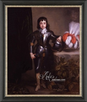 King Charles II painting, after Anthony Van Dyck