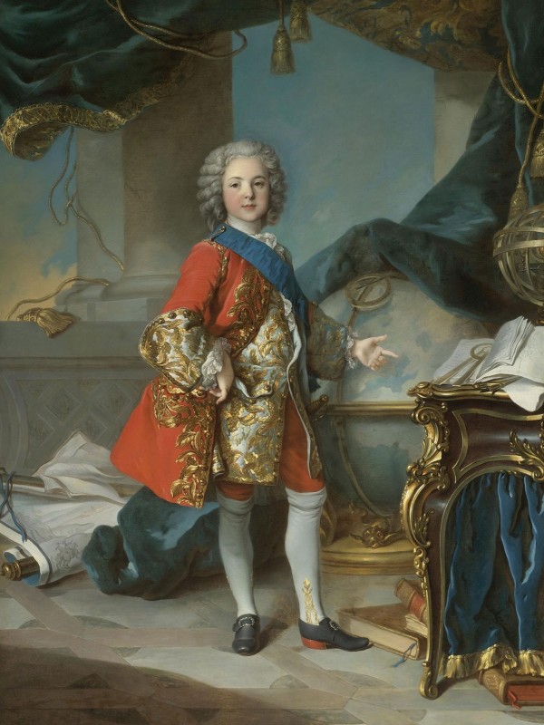Louis, Dauphin de France as a Young Boy, c.1739, Oil on Canvas