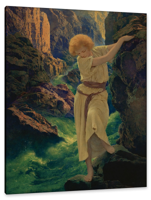 The Canyon, c.1923, Oil on Panel