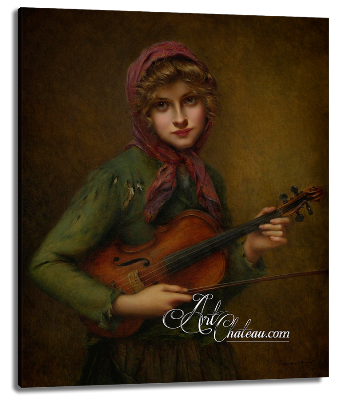 The Young Violinist, after Francois Martin-Kavel