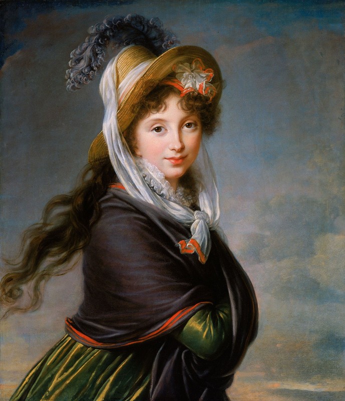 Portrait of Countess Irina Vorontsova, c.1797, Oil on Canvas