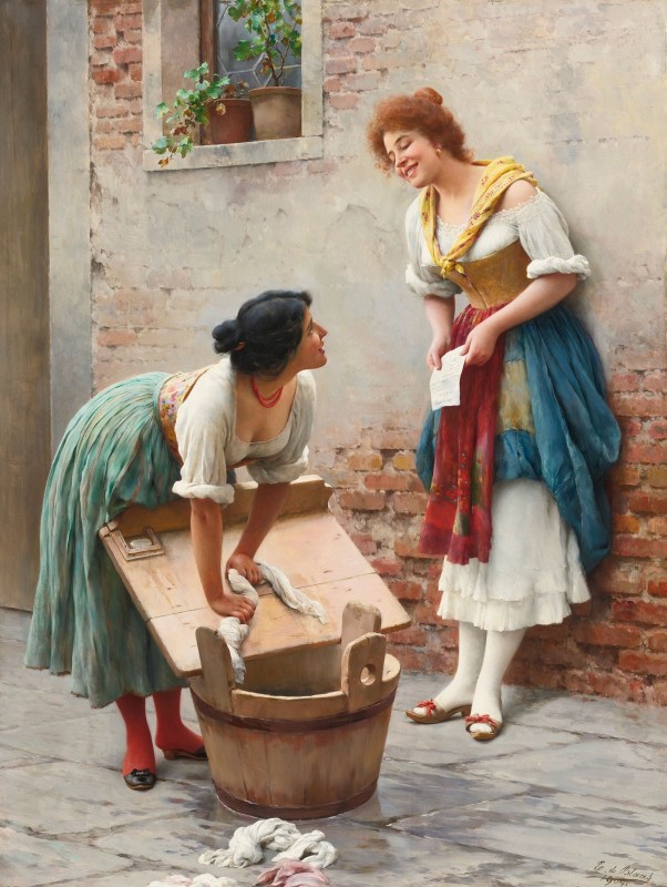 The Letter, c.1904, Oil on Canvas