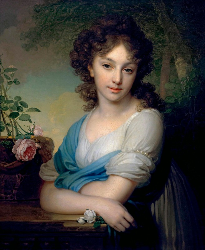 Portrait of Elena Alexandrovna Naryshkina, c.1799, Oil on Canvas