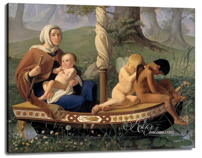 The Voyage of Life, after German artist Ditlev Blunck