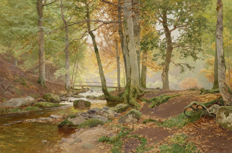 Woodland Landscape, c.1891, Oil on Canvas