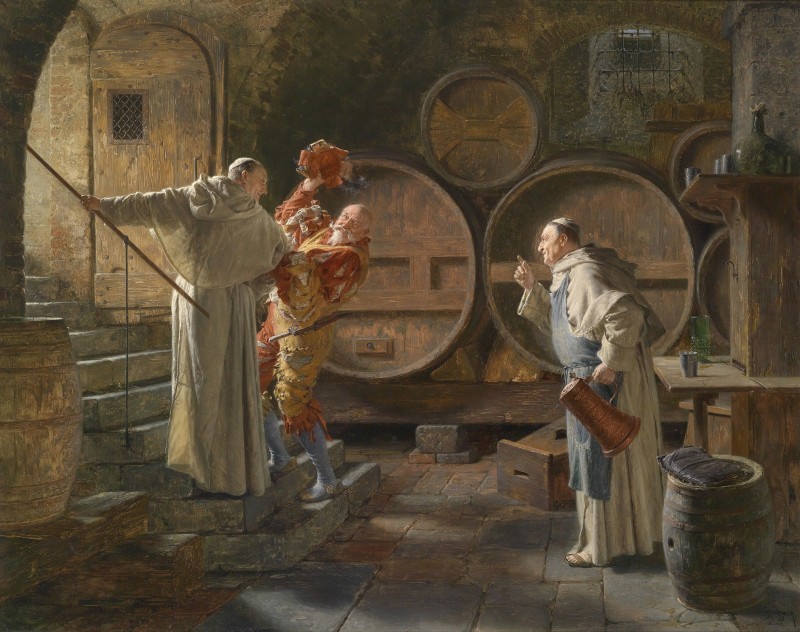 After A Heavy Session, c.1892, Oil on Canvas