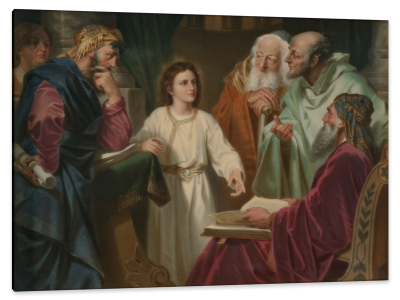 Christ with the Money Lenders, c.1849, Oil on Canvas