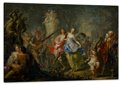 The Pleasures of the Spring Seasons, c.1730, Oil on Copper