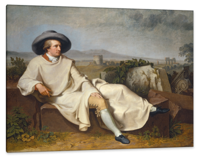Goethe in the Roman Campagna, c.1787, Oil on Canvas