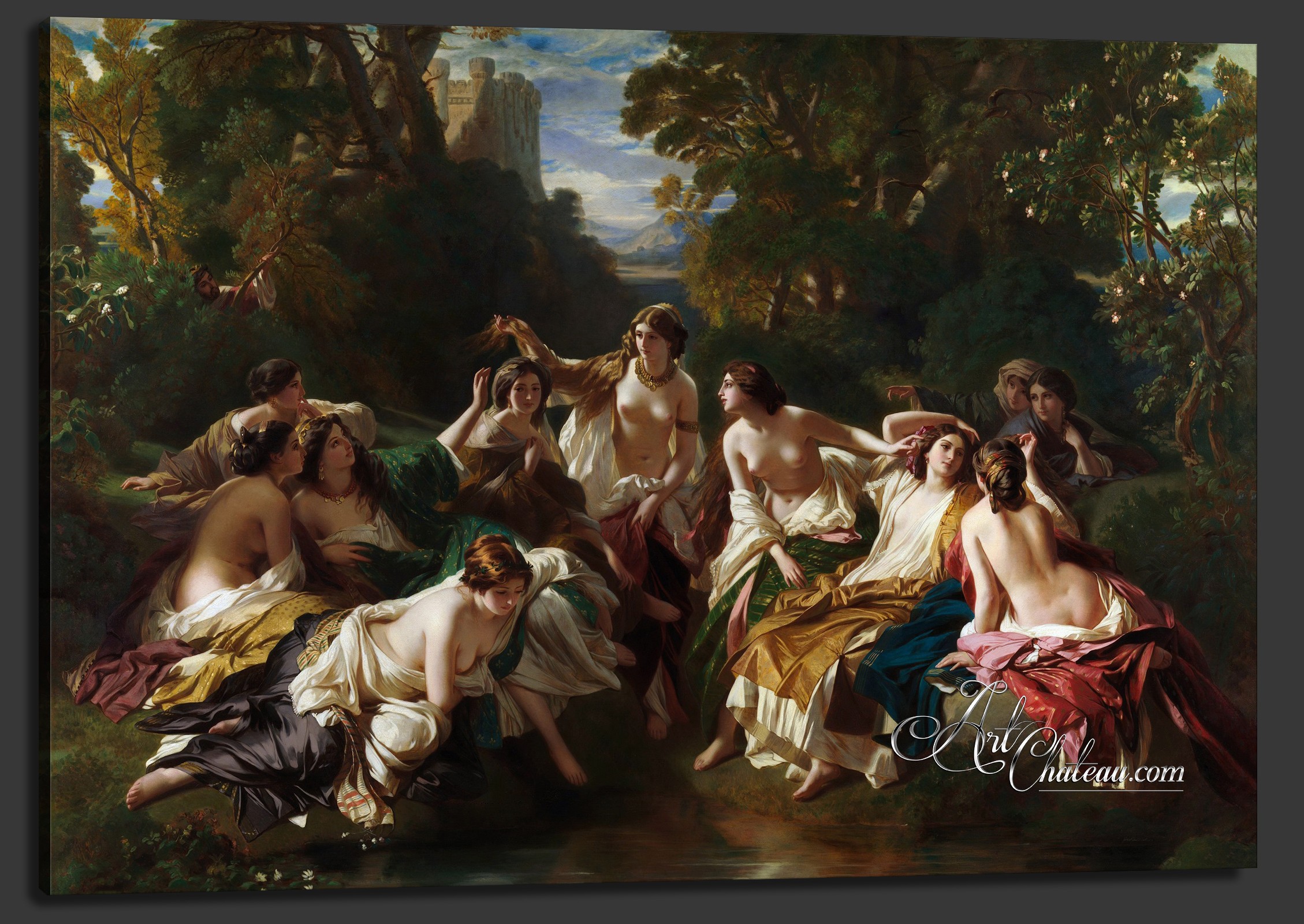 Florinda, after Franz Xaver Winterhalter