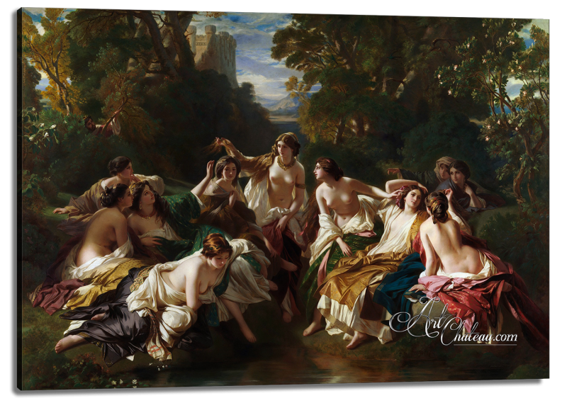 Florinda, after Franz Xaver Winterhalter