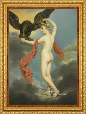 French Interior Design Painting, Hebe with Jupiter