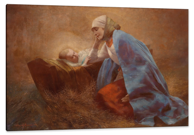 Maria with the Infant Jesus, c.1905, Oil on Canvas