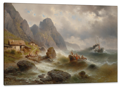 On the Dalmatian Coast, c.1891, Oil on Canvas