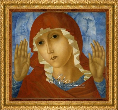 The Mother of God after Kuzma Petrov-Vodkin