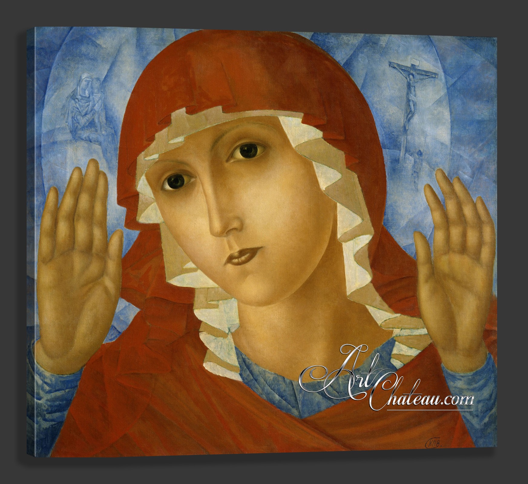 The Mother of God after Kuzma Petrov-Vodkin