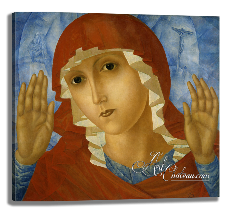 The Mother of God after Kuzma Petrov-Vodkin