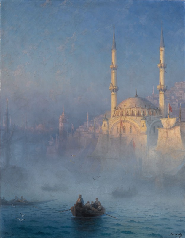 Hagia Sophia, Constantinople, c.1880, Oil on Canvas