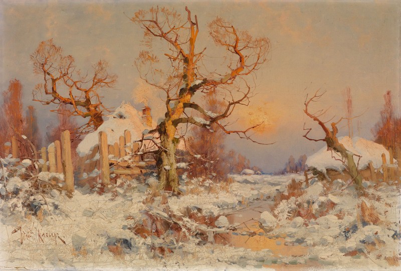 Winter, c.1890, Oil on Canvas