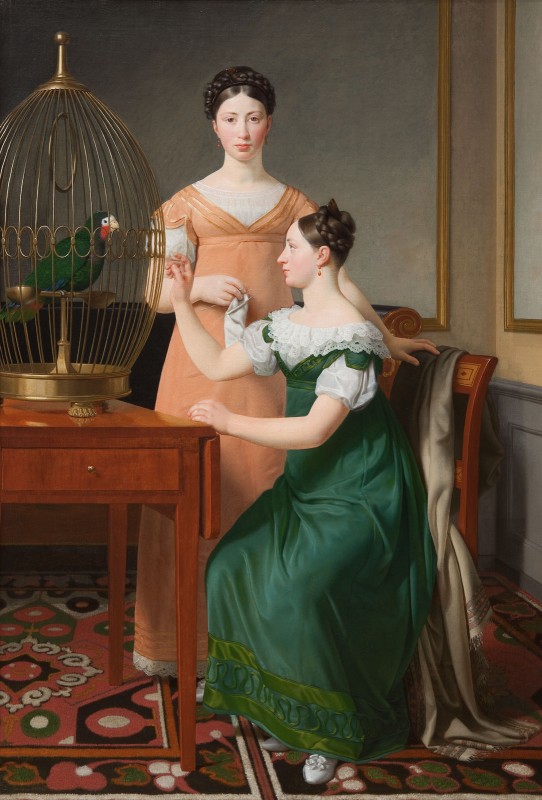 Bella and Hanna Nathanson, c.1820, Oil on Canvas
