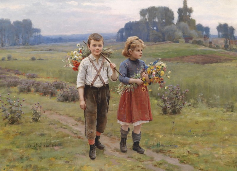 Returning Home, c.1895, Oil on Canvas