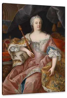 The Wife of Emperor Franz Stephan, c.1760, Oil on Canvas