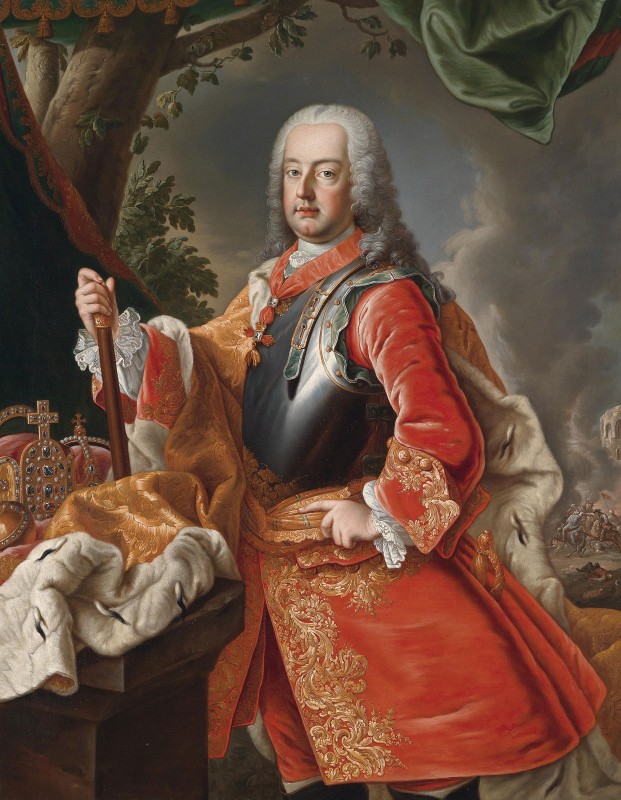 Emperor Franz Stephan of Sweden, c.1760, Oil on Canvas