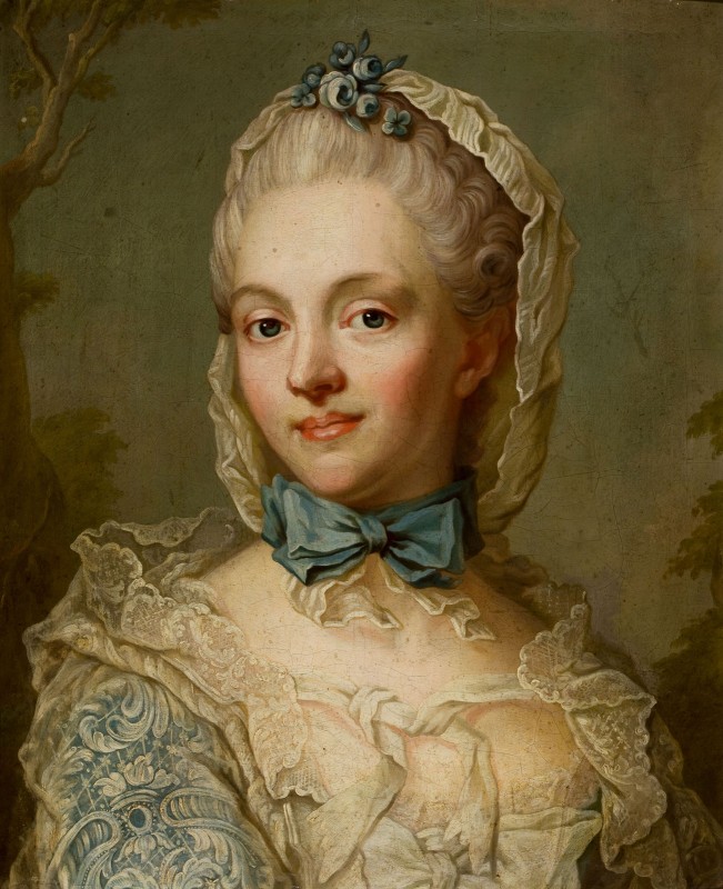 Portrait of Countess Anna Eleanora Lowenhielm c.1761, Oil on Canvas