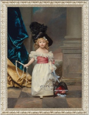 Portrait of Therese Girard, after Jules Adolphe Goupil
