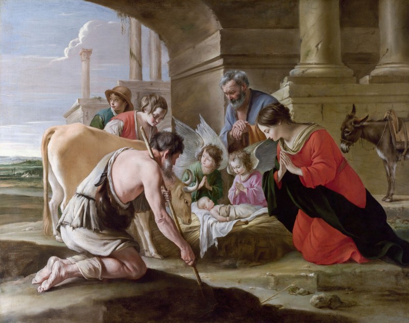 The Adoration of the Shepherds, c.1640, Oil on Canvas