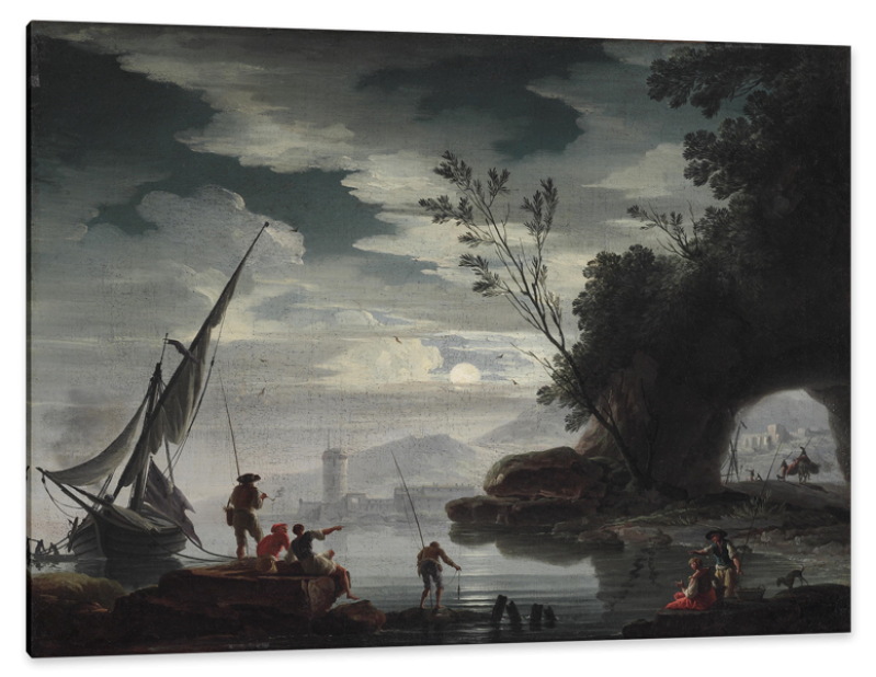 Mediterranean Landscape, after Charles De Lacroix