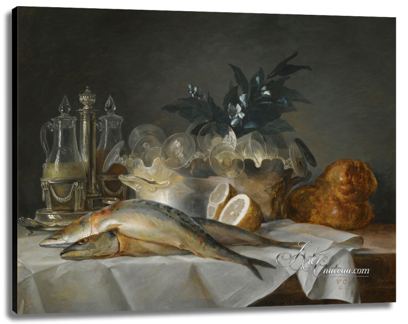 French Still-Life Painting, after Anne Vallayer-Coster