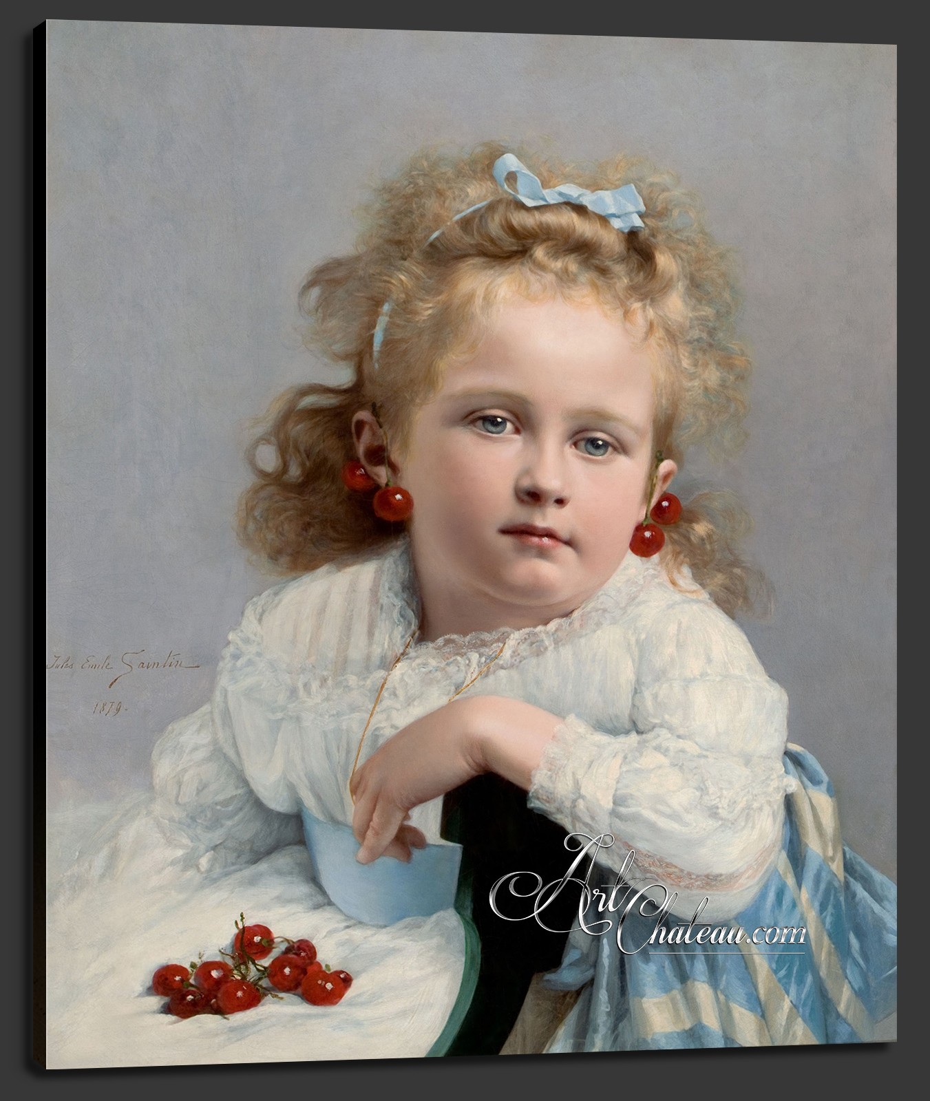 Cherries, after Jules Emile Santin