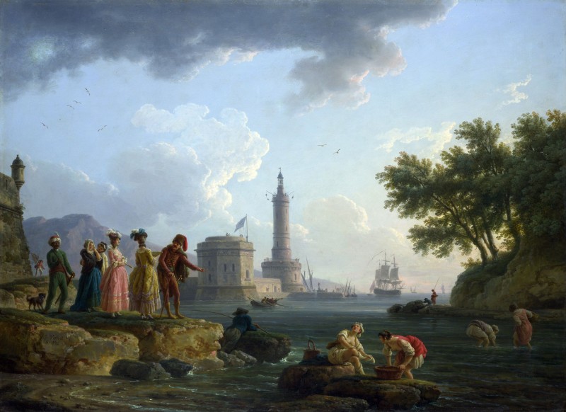 A Sea Shore, c.1776, Oil on Canvas