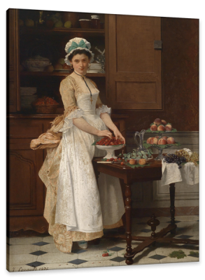 The Chamber Maid, c.1875, Oil on Canvas