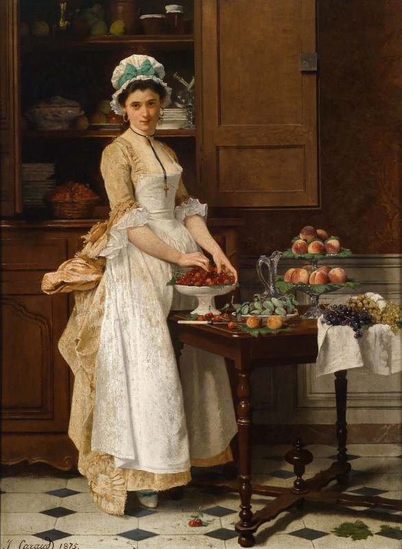 The Chamber Maid, c.1875, Oil on Canvas